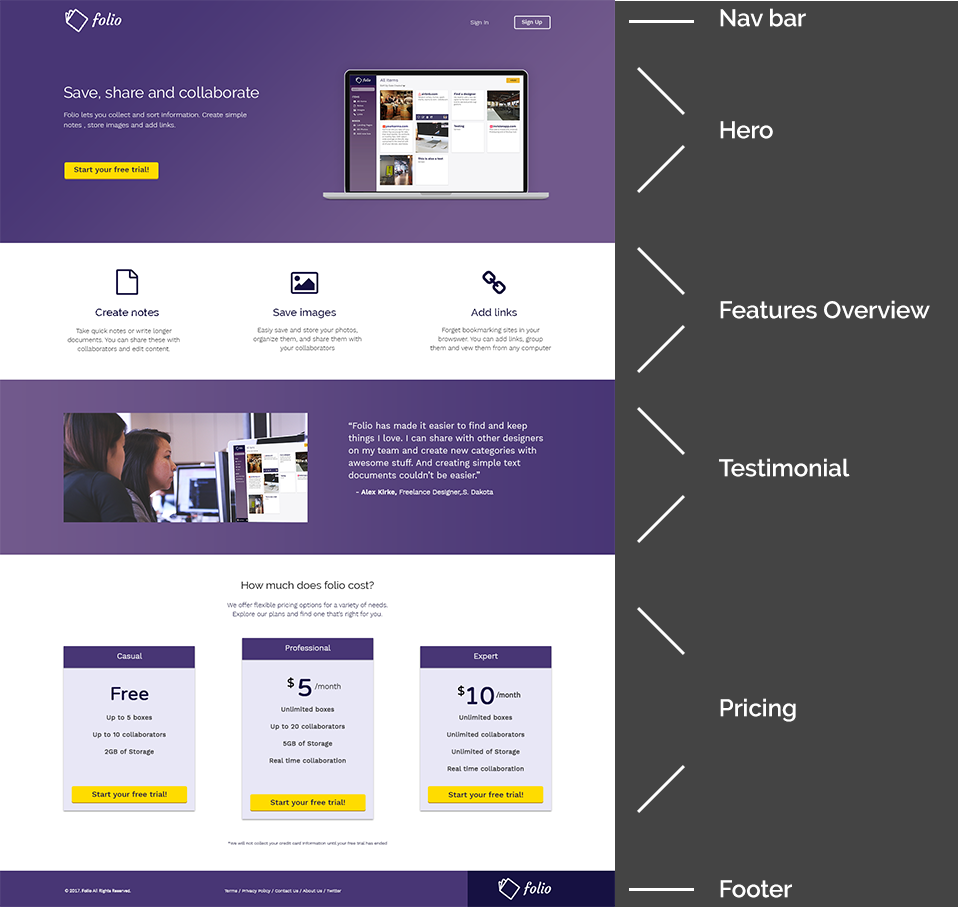 homepage